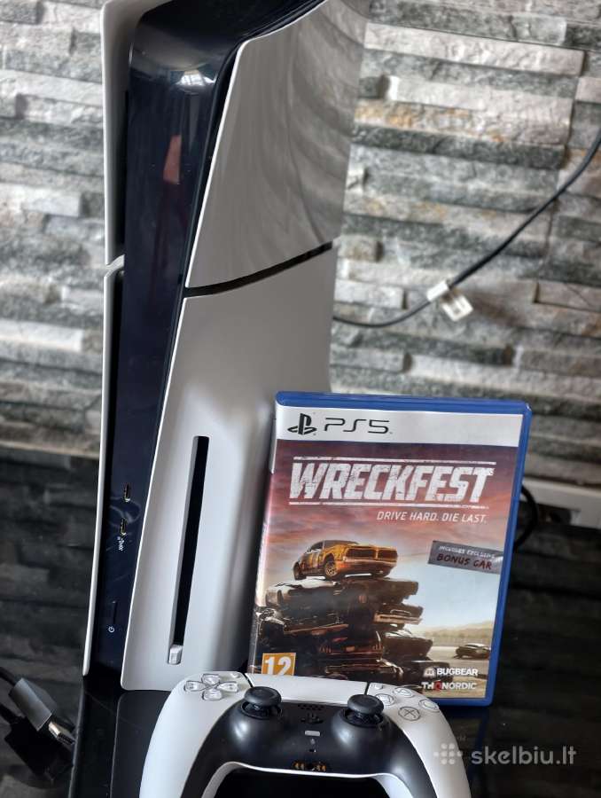 Ps5 slim disc 1tb - nuotraukos Nr. 2