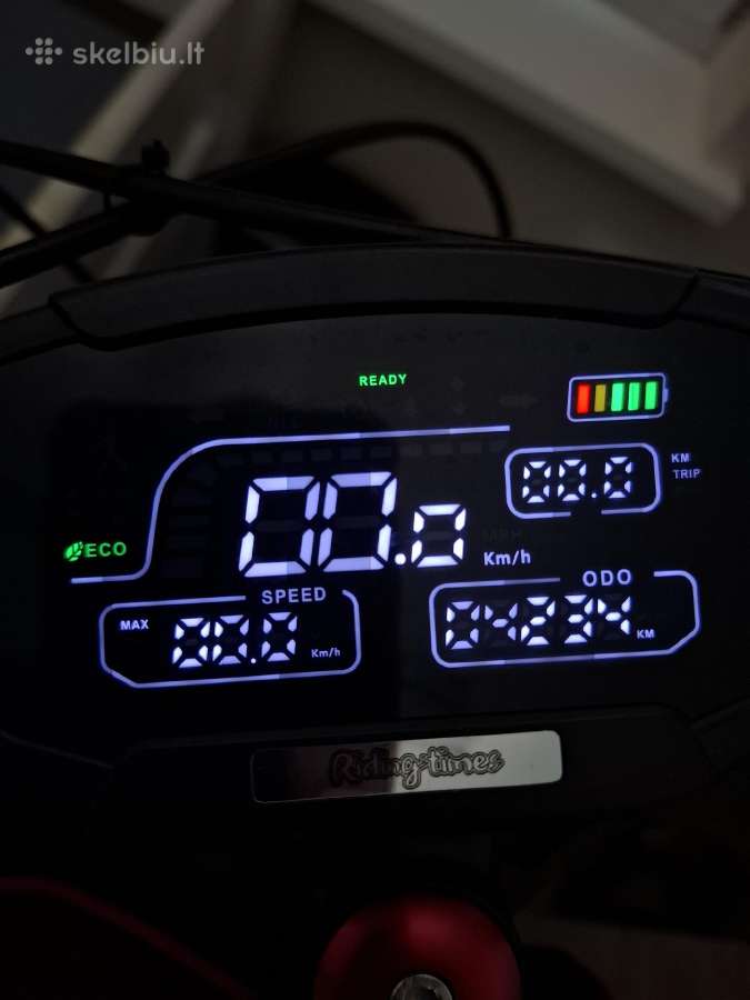 Elektrinis dviratis riding times gt54pro - nuotraukos Nr. 8
