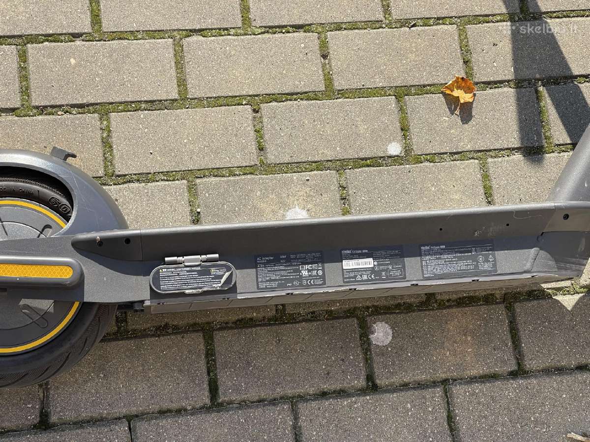 Kaip naujas Ninebot Max G30 rida 94km su garantija - nuotraukos Nr. 9