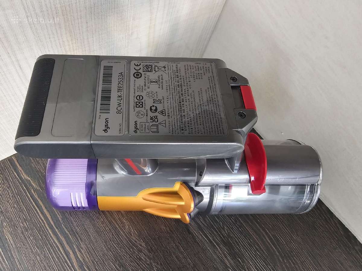 Dyson V12 Slim Absolute Detect dulkiu siurblys - nuotraukos Nr. 9