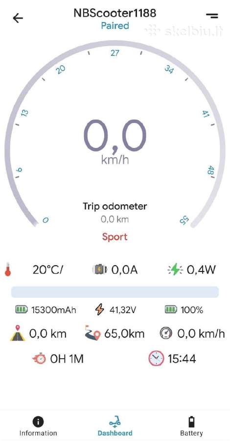 Kaip naujas Ninebot Max G30 rida 94km su garantija - nuotraukos Nr. 13
