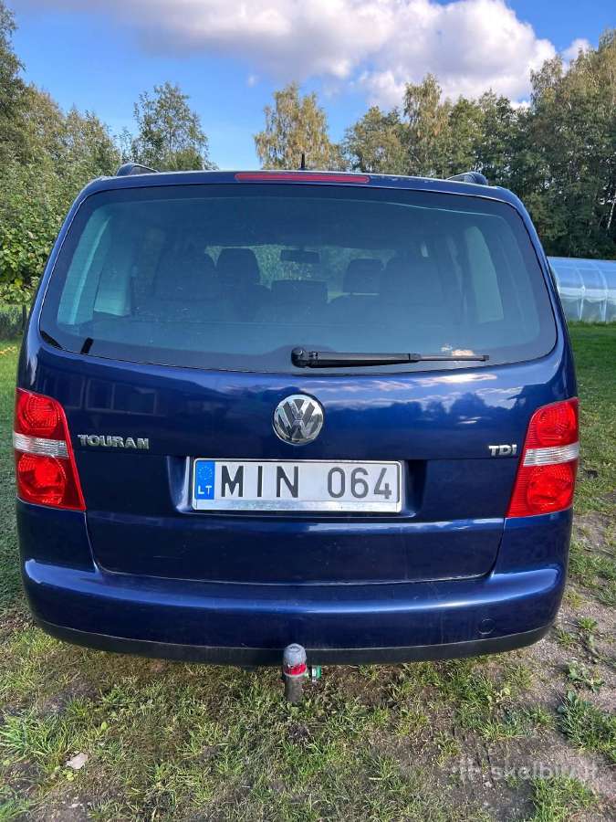 Parduodu VW Touran 1,9 D - nuotraukos Nr. 4