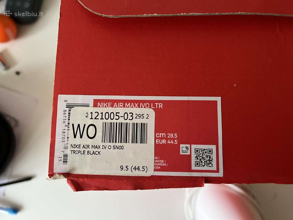 Nike Air Max Ivo laisvalaikio sportbačiai - nuotraukos Nr. 6