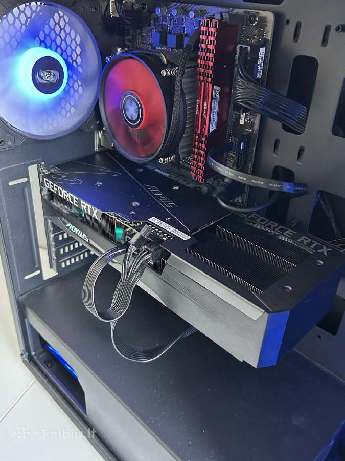 Gaming Pc - Rtx 3060, i5-11400f, 1tb SSD - nuotraukos Nr. 3