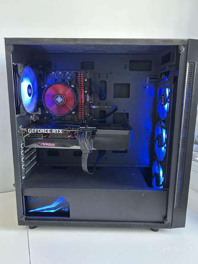 Gaming Pc - Rtx 3060, i5-11400f, 1tb SSD - nuotraukos Nr. 2
