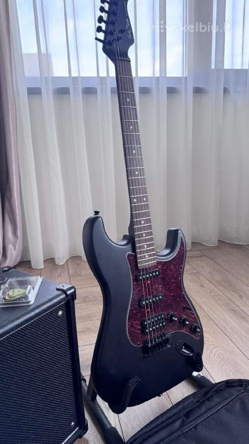 Parduodu elektrine gitarą su visais priedais - nuotraukos Nr. 2