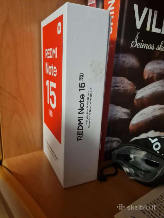 Redmi Note 15 5 G 128 GB Naujas Telefonas - nuotraukos Nr. 3