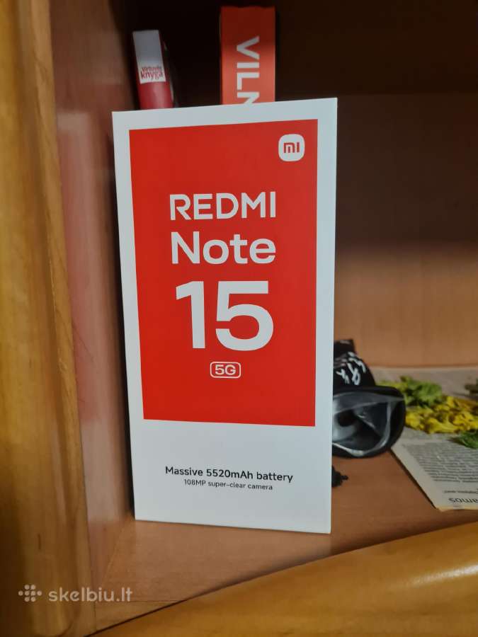 Redmi Note 15 5 G 128 GB Naujas - nuotraukos Nr. 3