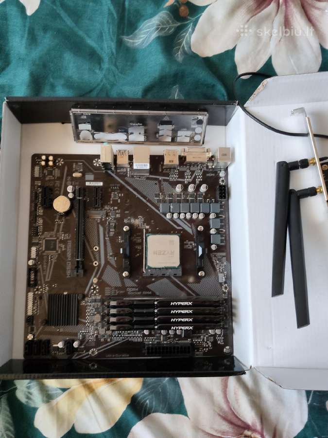 Amd Ryzen 5600x pilnas komplektas tik be aušintuvo - nuotraukos Nr. 3