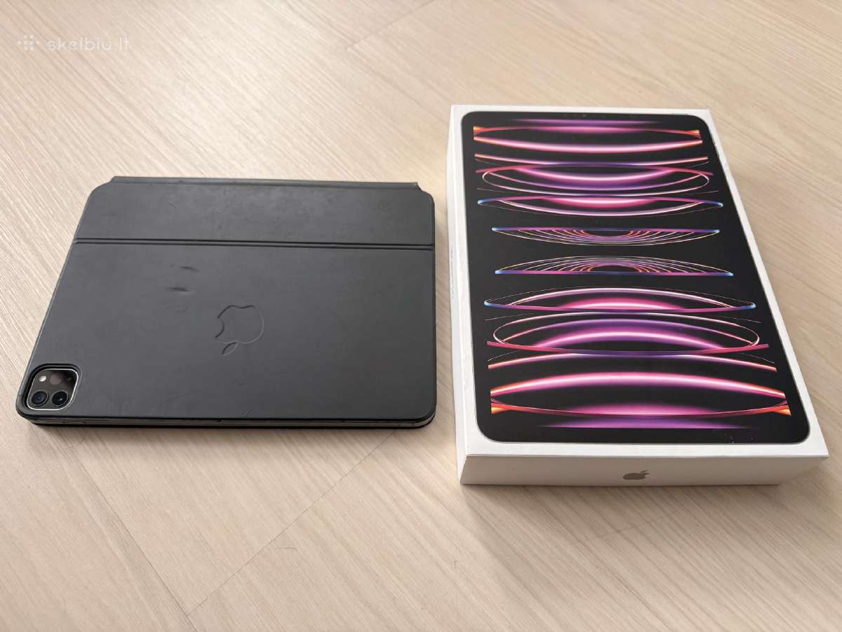 iPad Pro 11 M2 128gb + Cellular 5G Magic Keyboard - nuotraukos Nr. 2