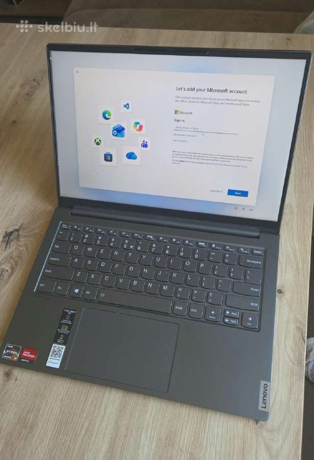 Lenovo Yoga Slim 7 pro - nuotraukos Nr. 2