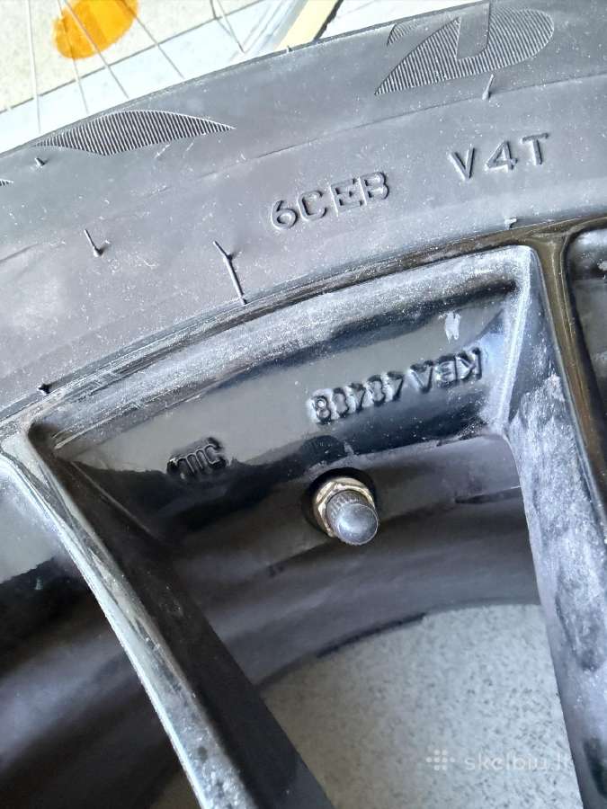 R19 Ratlankiai Su Bridgestone 255/55 R19 Padangom - nuotraukos Nr. 2