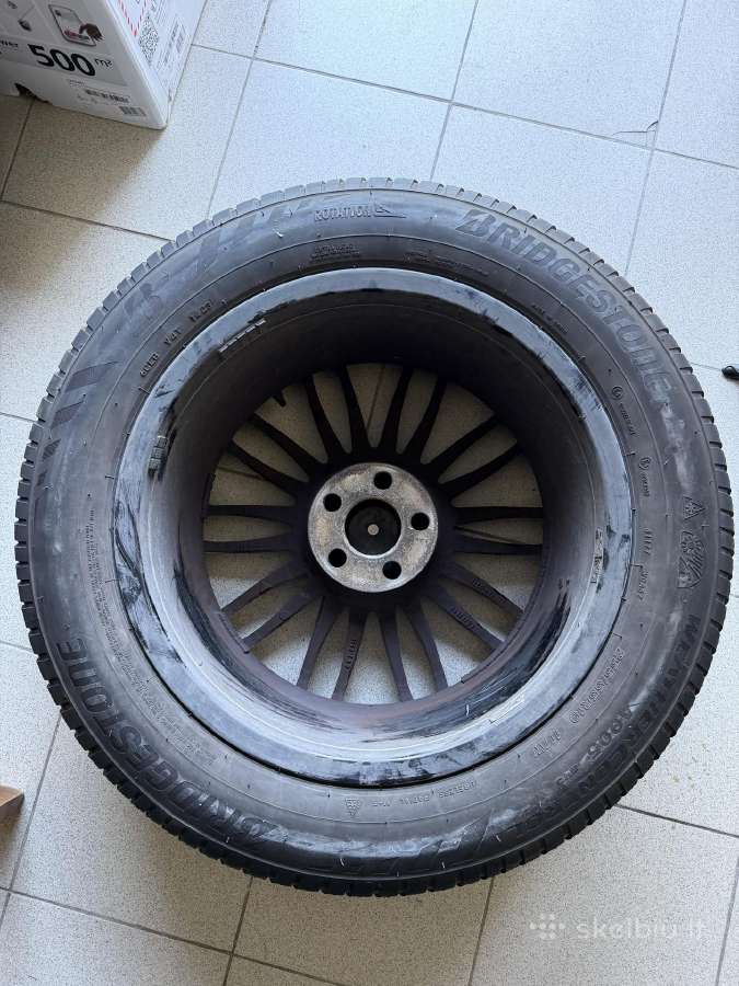 R19 Ratlankiai Su Bridgestone 255/55 R19 Padangom - nuotraukos Nr. 4