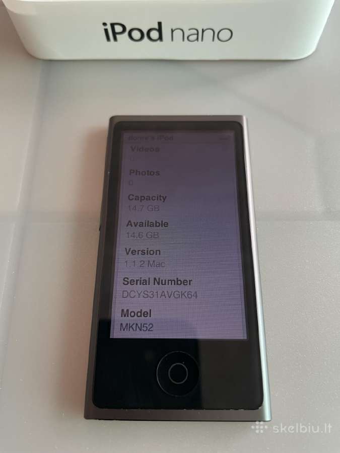 iPod Nano 7 - nuotraukos Nr. 2