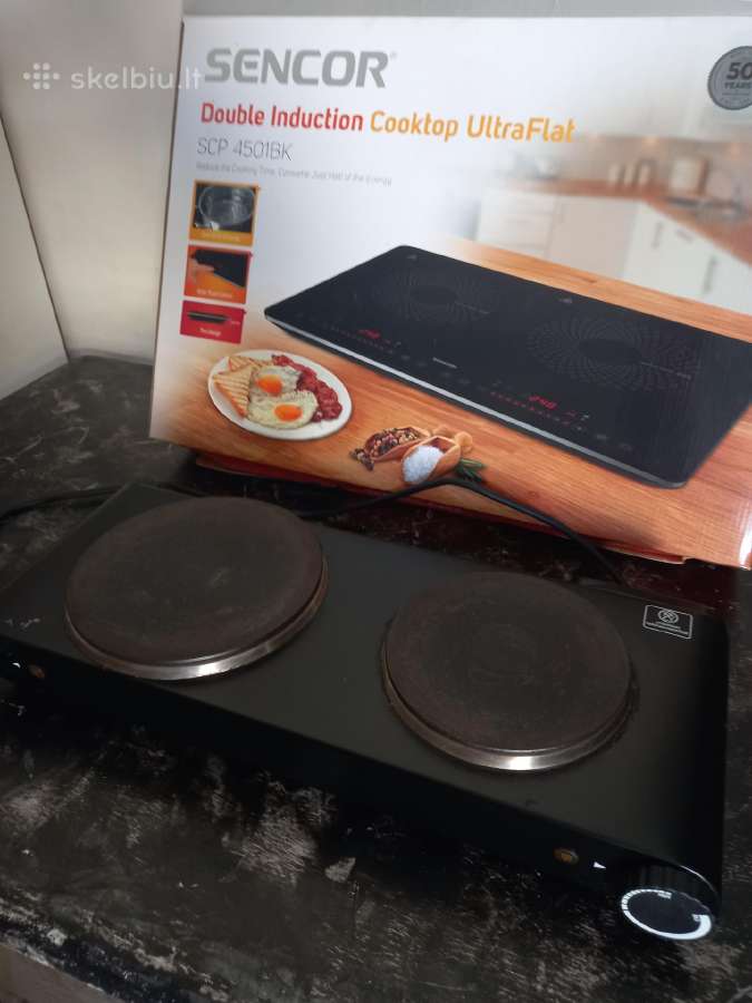 Dviguba elektrinė viryklė Standart St-hp02(b) - nuotraukos Nr. 2