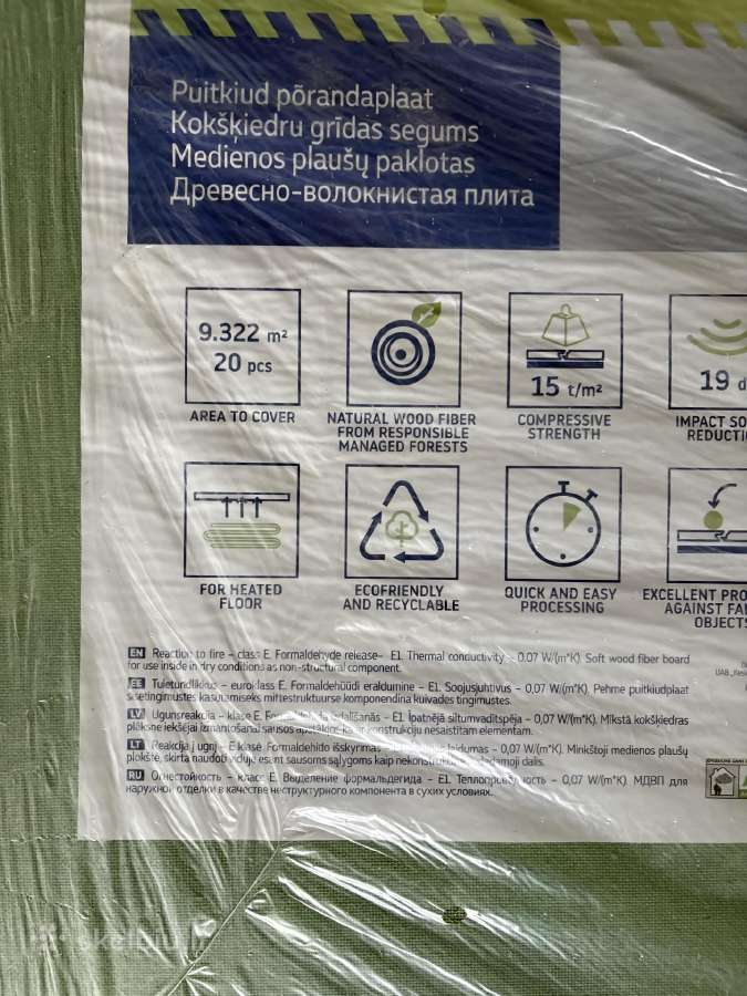 Paklotas po laminatu - nuotraukos Nr. 3