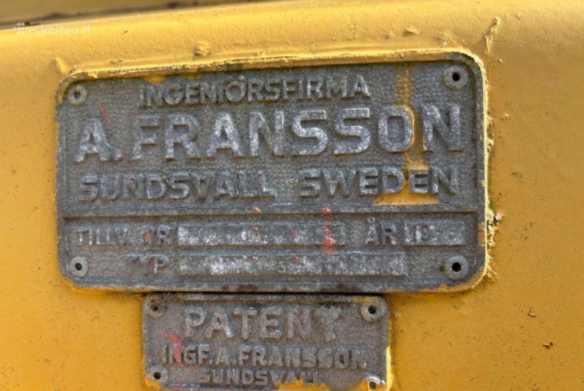 Medienos smulkintuvas Fransson Tra-50 - nuotraukos Nr. 11