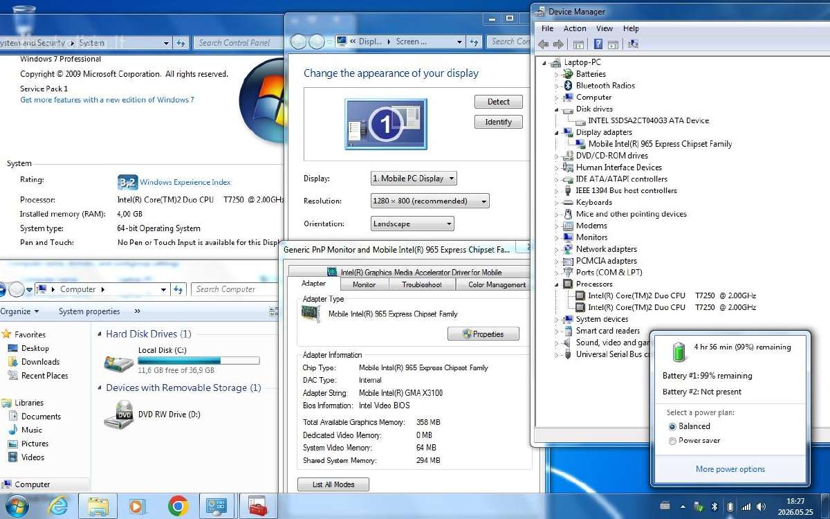 Dell Latitude D630 - nuotraukos Nr. 5