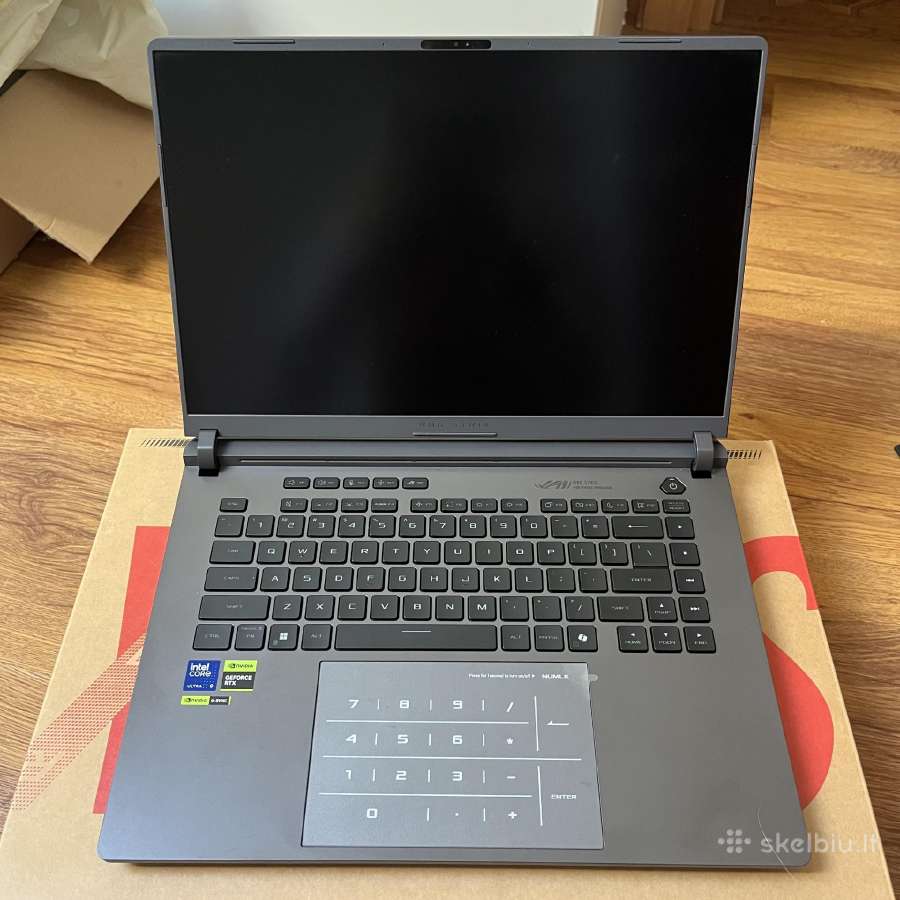 Asus Rog Strix G16 (2025 m.) Core Ultra 9 / Rtx - nuotraukos Nr. 2