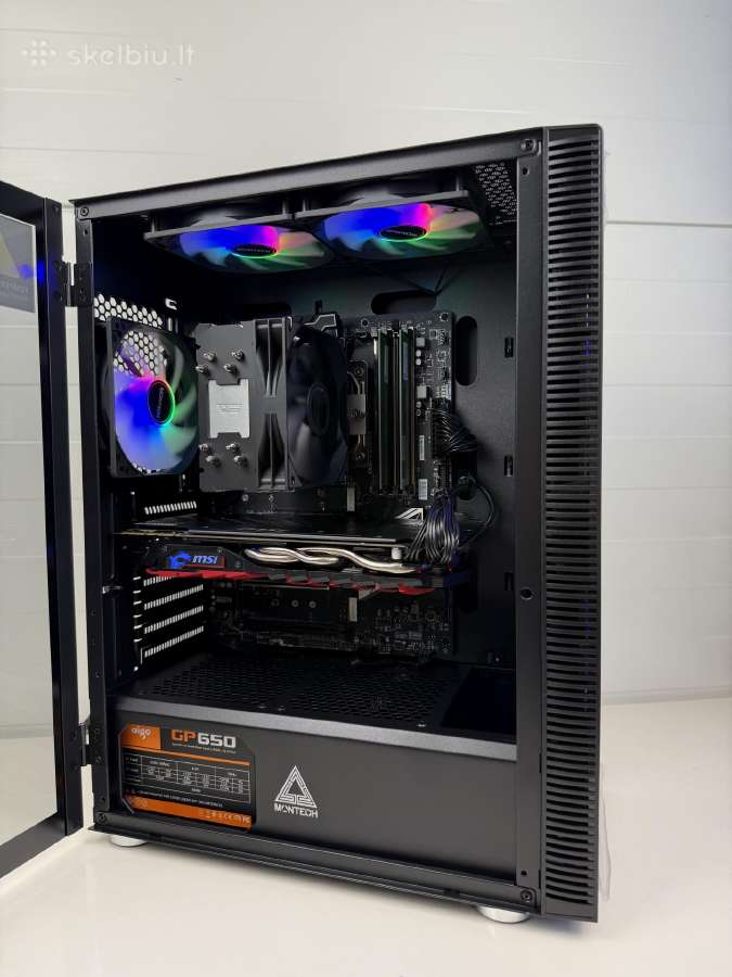 Stacionarus Žaidimų Kompiuteris Gtx 1080 I7 7700k - nuotraukos Nr. 6