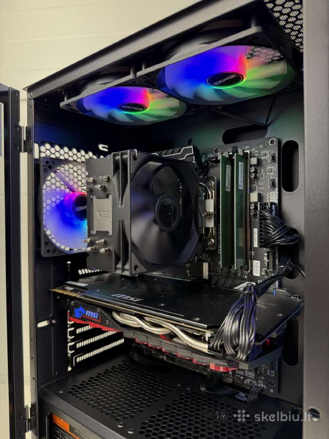 Stacionarus Žaidimų Kompiuteris Gtx 1080 I7 7700k - nuotraukos Nr. 8