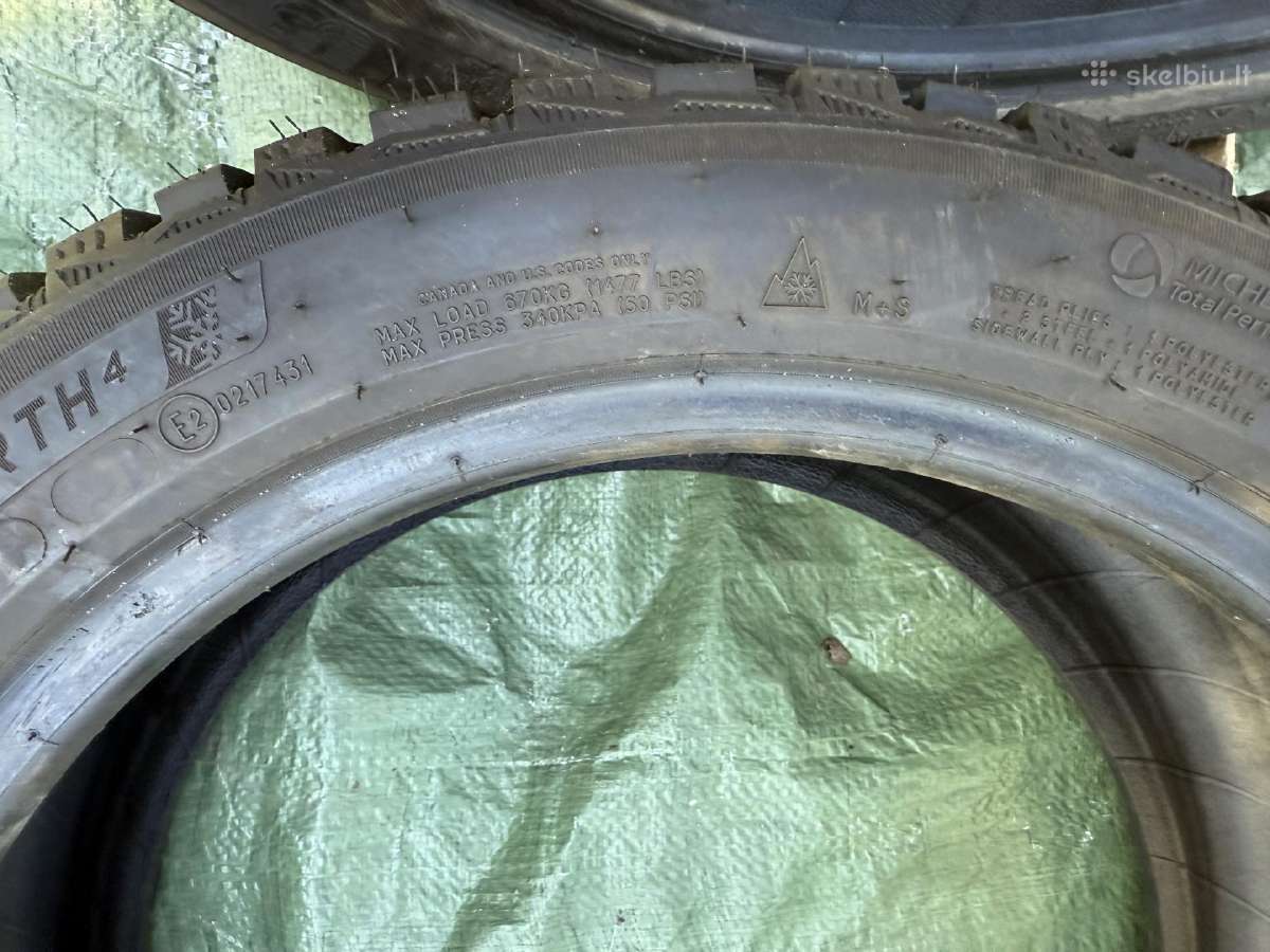 Beveik naujos žieminės premium padangos 225/45r17 - nuotraukos Nr. 9