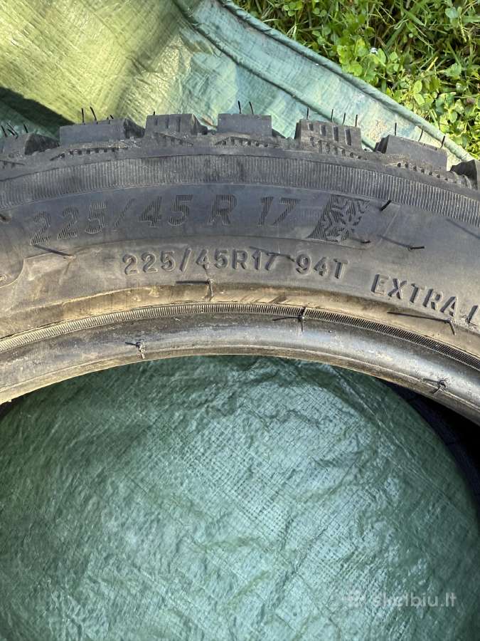 Beveik naujos žieminės premium padangos 225/45r17 - nuotraukos Nr. 10