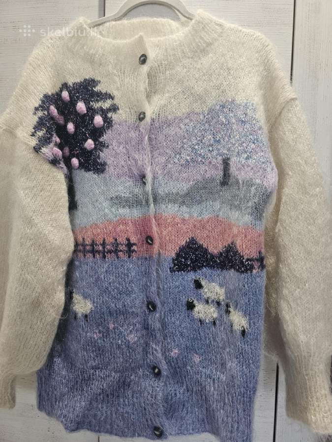 Vintage Susie Lee megztinis-kardiganas - nuotraukos Nr. 11