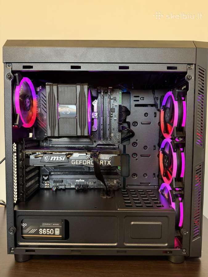 Žaidimų kompiuteris Intel i5-11600k - Rtx 3060 Ti - nuotraukos Nr. 3