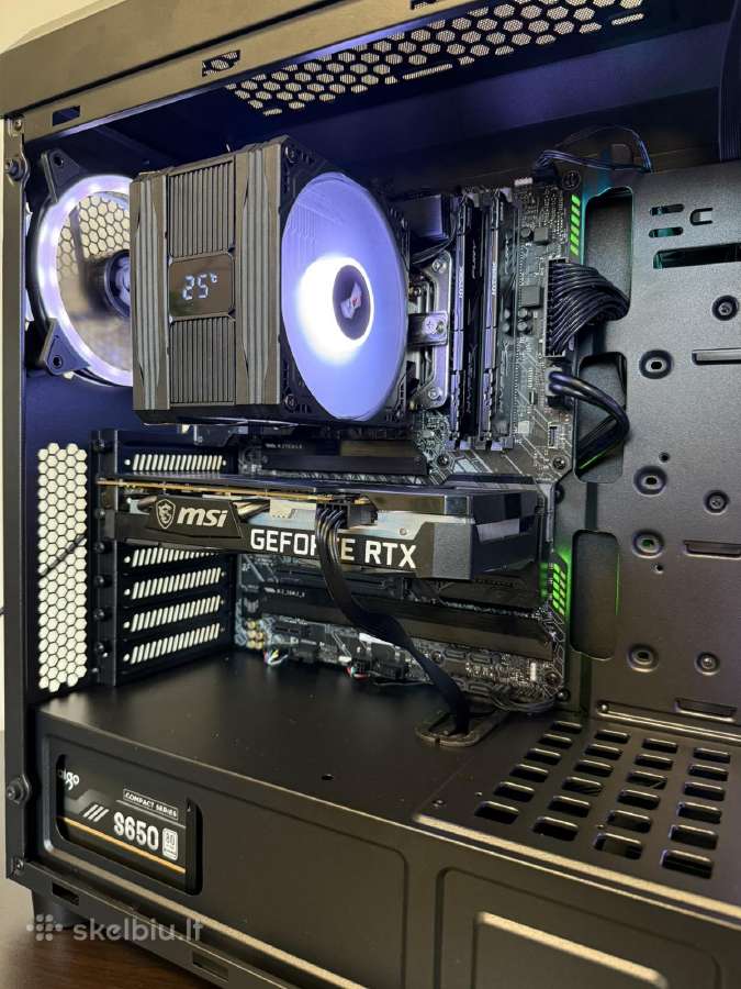 Žaidimų kompiuteris Intel i5-11600k - Rtx 3060 Ti - nuotraukos Nr. 4
