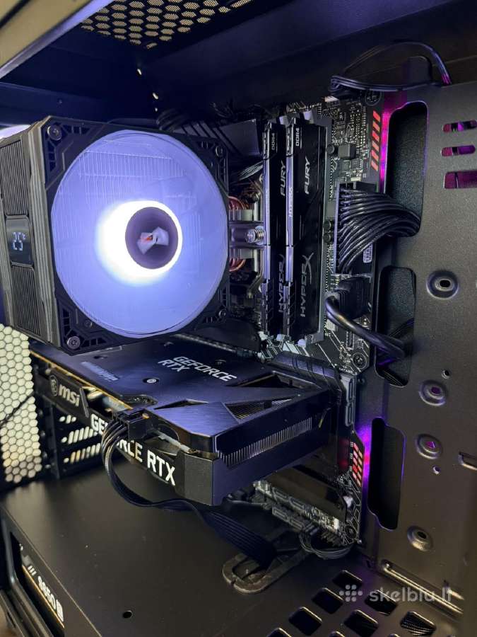 Žaidimų kompiuteris Intel i5-11600k - Rtx 3060 Ti - nuotraukos Nr. 5