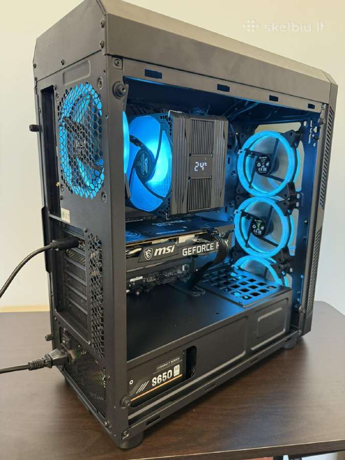 Žaidimų kompiuteris Intel i5-11600k - Rtx 3060 Ti - nuotraukos Nr. 7