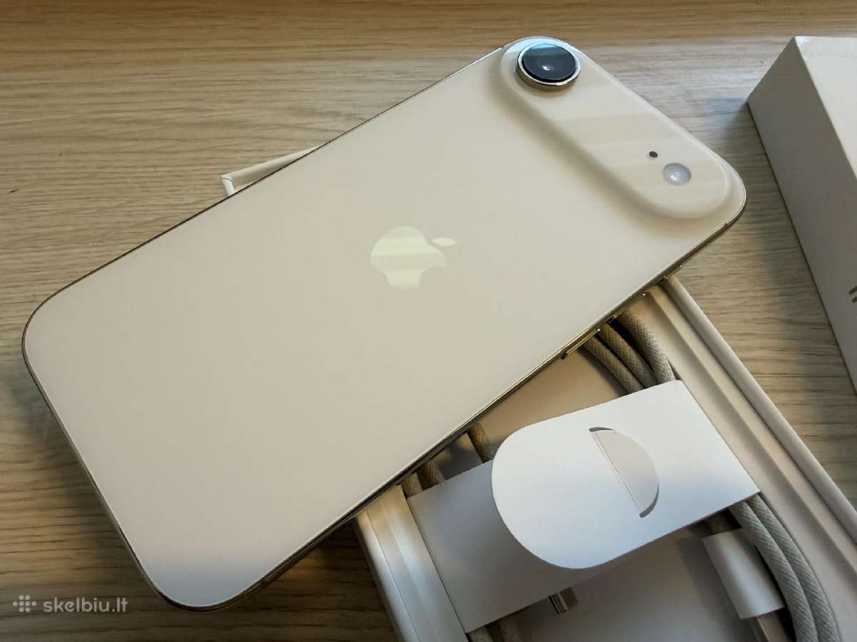 Kaip naujas Apple iPhone Air 256gb Light Gold - nuotraukos Nr. 4