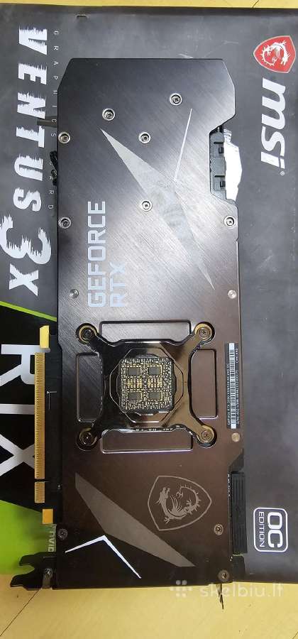 Vaizdo plokštę Msi Rtx 3090 Ventus 3x 24g Oc - nuotraukos Nr. 2