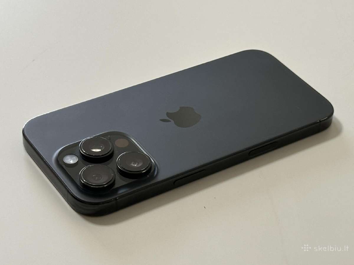 Parduodu iPhone 16 Pro Black Titanium 256gb Esim - nuotraukos Nr. 10