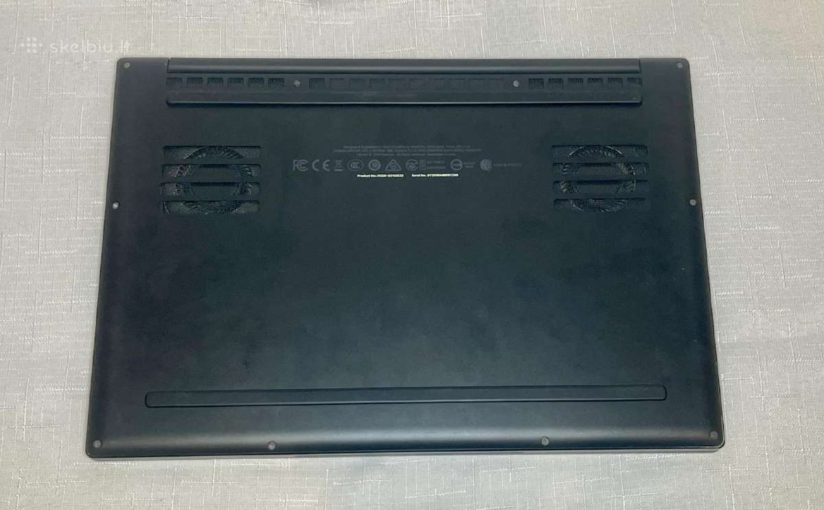 Razer blade stealth 13 Gtx1650 512gb SSD 16gb RAM - nuotraukos Nr. 3