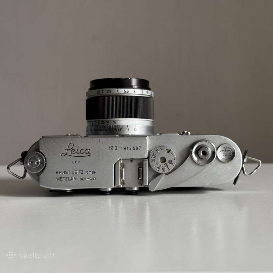 Leica M3 (1957) + Canon 50mm f/1.8 Ltm - nuotraukos Nr. 4