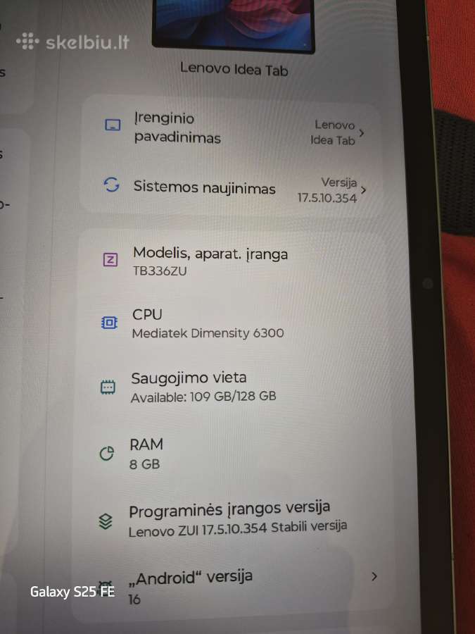 Parduodu uz Lenovo idea tab plansete su rasikliu - nuotraukos Nr. 4