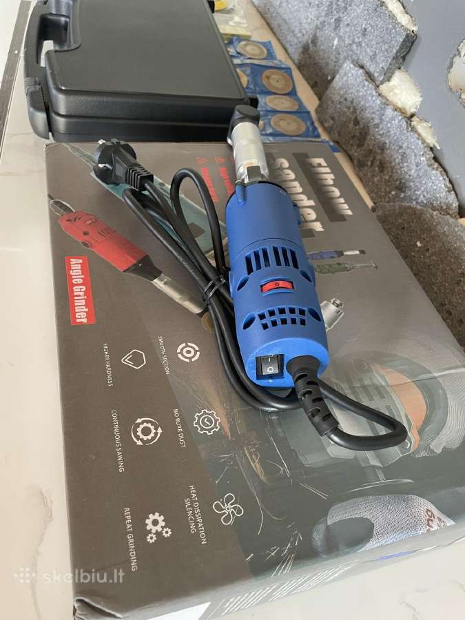 Mini kampinė šlifuoklė / graviravimo 500w - nuotraukos Nr. 2