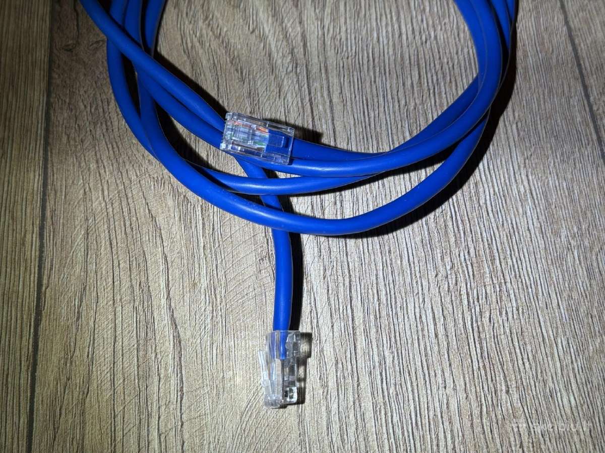 1.8m Cat 5e Ethernet kabelis, mėlynas - nuotraukos Nr. 2