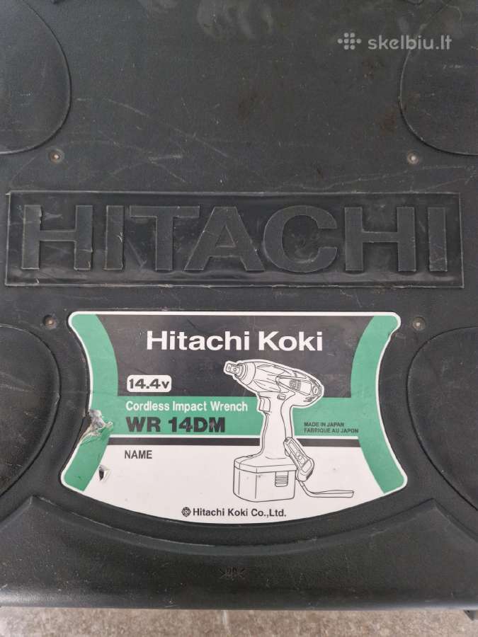 Hitachi Impact Wr14dm - nuotraukos Nr. 6