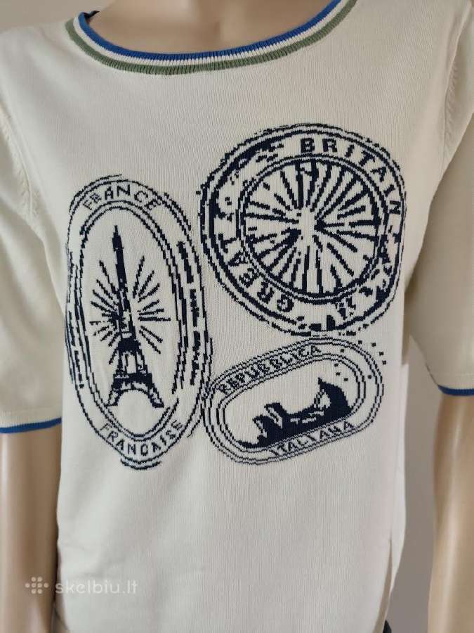 Naujas Talbots trumparankovis megztukas, L dydis - nuotraukos Nr. 5