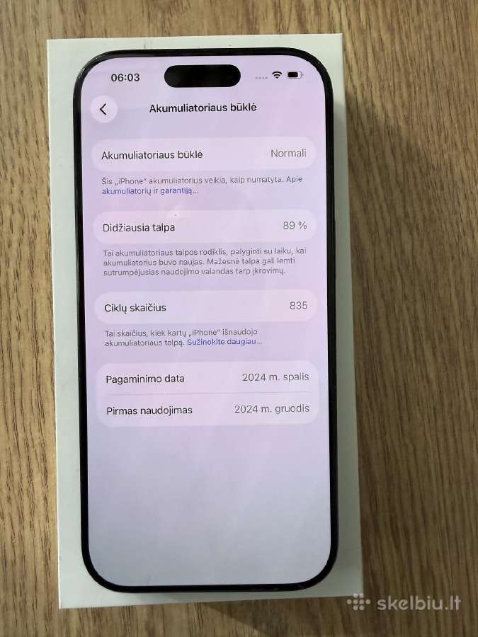 iPhone 16 Pro - nuotraukos Nr. 2