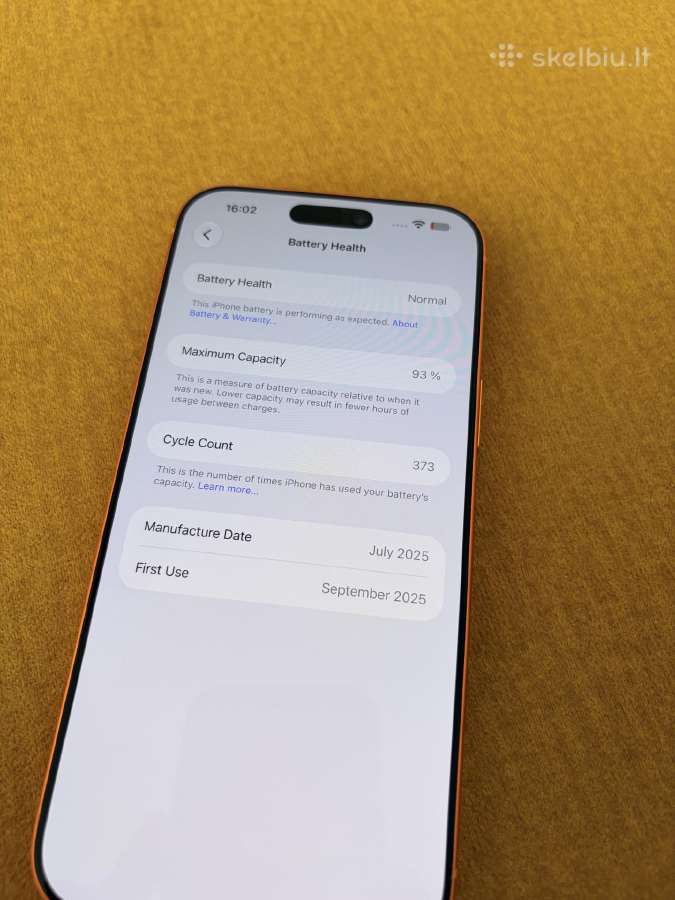 Apple iPhone 17 Pro Max, Orange 256gb - nuotraukos Nr. 8