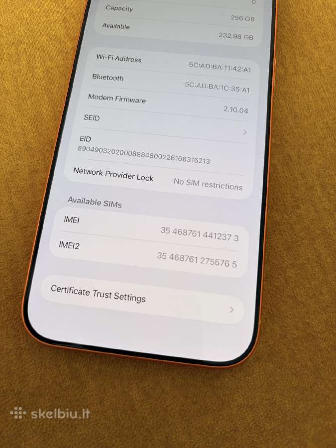 Apple iPhone 17 Pro Max, Orange 256gb - nuotraukos Nr. 10