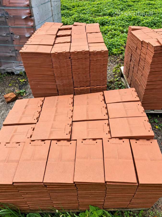 Parduodamos nenaujos stogo čerpės Lafarge Domanial - nuotraukos Nr. 6