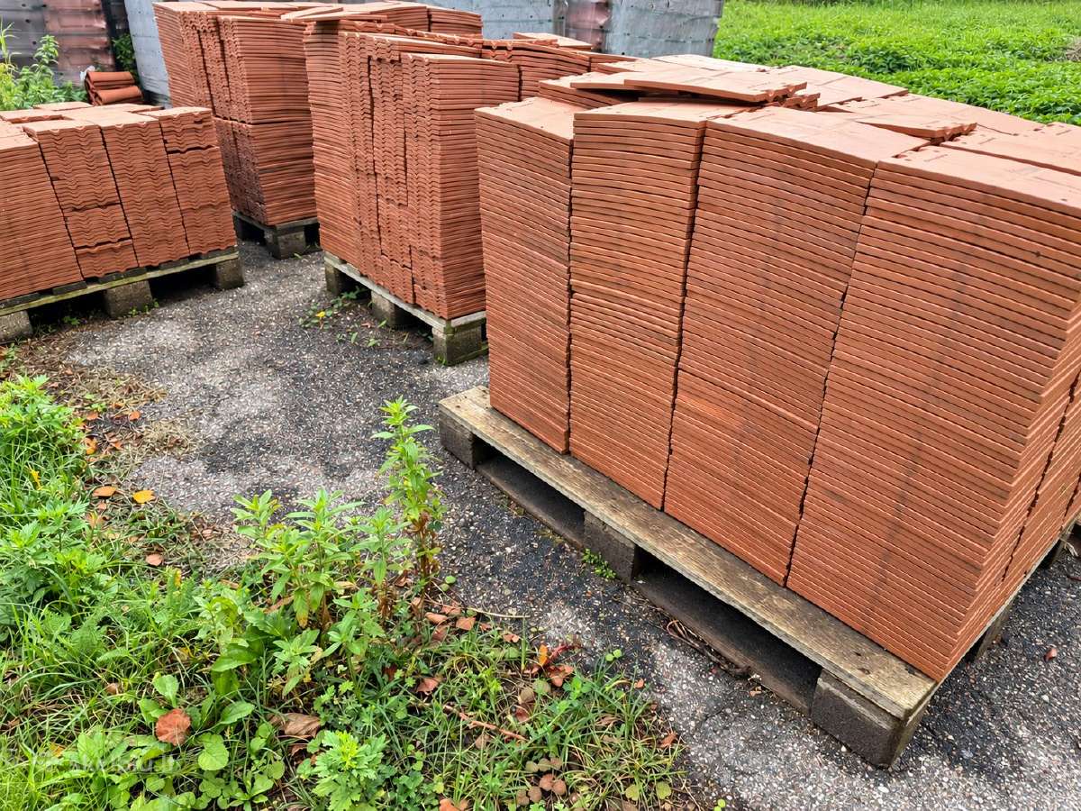 Parduodamos nenaujos stogo čerpės Lafarge Domanial - nuotraukos Nr. 8