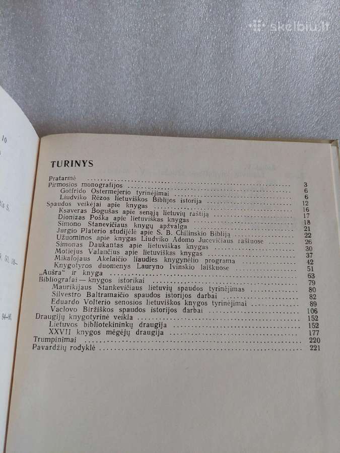 Lietuvių knygotyros bruožai - nuotraukos Nr. 3