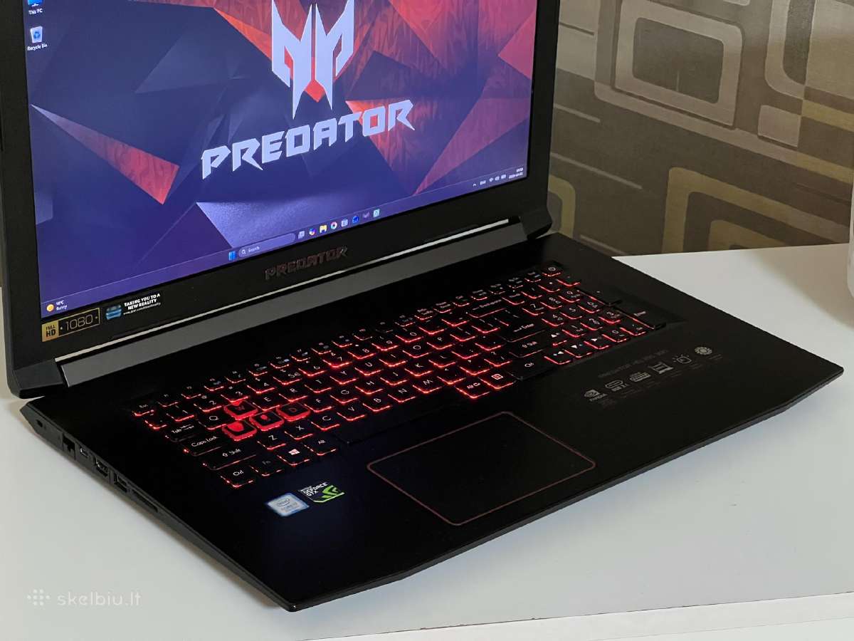 Parduodamas Predator su Gtx 1050ti, I7-8k, 1tb. - nuotraukos Nr. 3