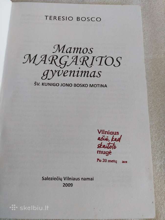 Mamos Margaritos gyvenimas - nuotraukos Nr. 2